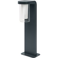 Smart+ cascade 50CM Post - dimmbare led Standleuchte dunkelgrau für Außen mit hochwertigem Aluminium-Gehäuse, RGB-Farbsteuerung, 10 w, 3000 Kelvin von LEDVANCE