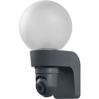Ledvance - Kameraleuchte Smart+ WiFi Globe E27, max 15 w, Wifi, schwarz Kameraleuchte von LEDVANCE