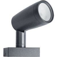 Ledvance - Smarte led Gartenleuchte mit WiFi Technologie, Basispaket mit 1 Spot-Strahler für Außen, RGB-Farben änderbar, Kompatibel mit Google und von LEDVANCE