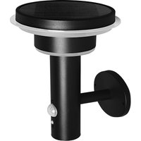 Ledvance - Wandleuchte für Aussenanwendung endura style Solar Sensor wall Double Circle warmweiss 6W Schwarz von LEDVANCE