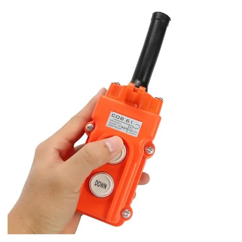 (1) Rainproof For Truck Hoist Crane Pendant Control Station Push Button Switch UP-Down COB-61 AC250V 5A von LEDVXFSVY