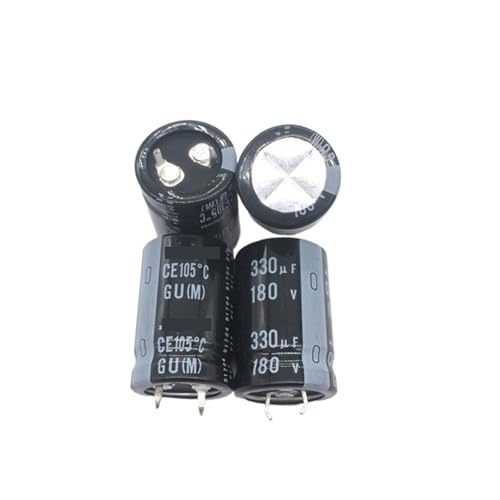(1PCS)180V330UF 20X30 Electrolytic Capacitor 330UF 180V 20 * 30 Capacitance Meters von LEDVXFSVY