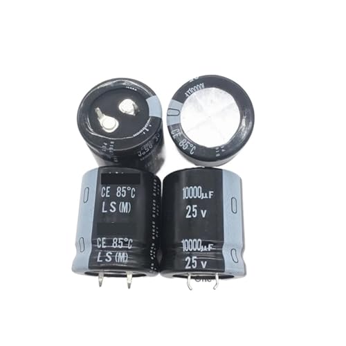 （1PCS）25V10000UF 25X30 electrolytic capacitor 10000UF 25V 25 * 30 Capacitance Meters von LEDVXFSVY