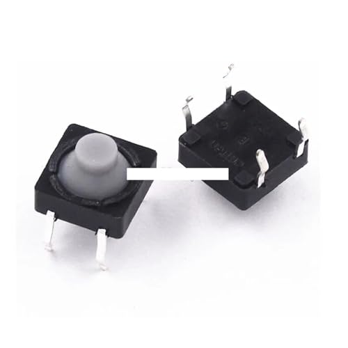 100PC 8X8X5mm Tact Switch 8 * 8mm 8 * 8 * 5mm DIP buttons feel silicone button switch touch switch DIP-4 von LEDVXFSVY