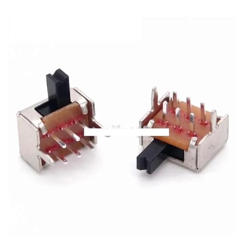 100PCS Toggle switch SK22D07 2P2T 6Pins Handle high 4mm 2 Positions SK22D07VG4 von LEDVXFSVY
