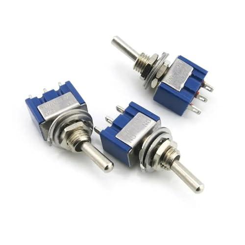 100Pcs/lot Miniature Toggle Switch MTS-102 SPDT 6A 125VAC/3A 250VAC Switch Lever Switch 3 Pin ON/ON von LEDVXFSVY