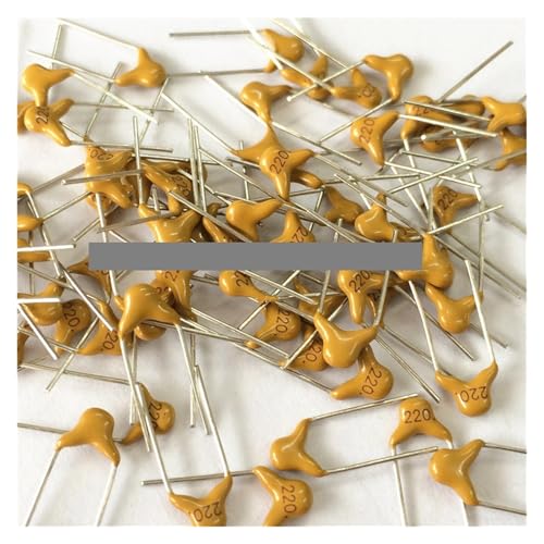 100pcs/lot Multilayer ceramic capacitor 220 50V 22pF 220J P=5.08mm Capacitance Meters von LEDVXFSVY