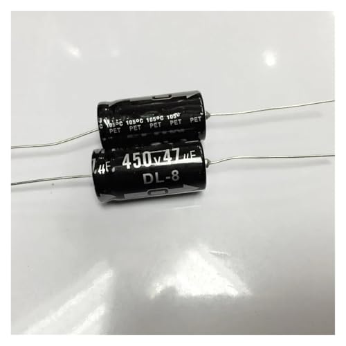 10PCS 450v47uf Axial Electrolytic Capacitor 47UF 450V 16x30mm Capacitance Meters von LEDVXFSVY