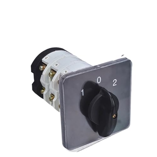 125A Cam Switch YMZ12-125/3 Latching 690V 3 Poles Dual Power Control 3 Positions Rotary Changeover Interuptor von LEDVXFSVY