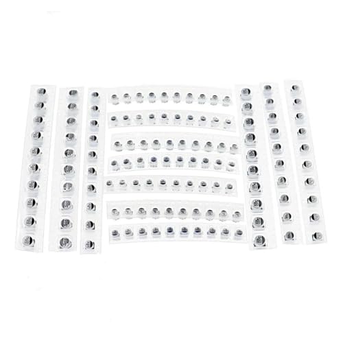 130pcs/lot 13values Each 10pcs 1uF-220uF SMD Aluminum Electrolytic Capacitor Assorted Kit Set Samples Kit Capacitance Meters 130pcs/lot 13values Each 10pcs 1uF-220uF SMD Aluminum Electrolytic Capacitor Assorted Kit Set Samples Kit Capacitance Meters von LEDVXFSVY