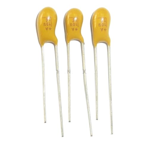 200pcs Tantalum capacitor 10uF 16V 106 16V10uF DIP Radial Capacitance Meters von LEDVXFSVY