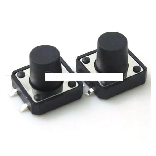 20Pcs 12 x 12mm x 9mm 12 * 12 * 9H Panel PCB Momentary Tactile Tact Push Button Switch SMT 20Pcs 12 x 12mm x 9mm 12 * 12 * 9H Panel PCB Momentary Tactile Tact Push Button Switch SMT von LEDVXFSVY