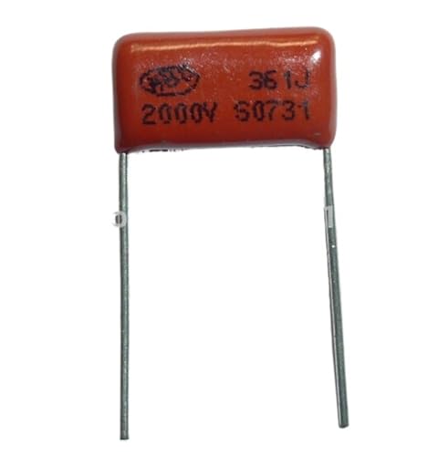 20pcs CBB capacitor 361 2000V 361J 2KV 360pF 0.36nF P15 CBB81 Metallized Polypropylene Film Capacitor Capacitance Meters von LEDVXFSVY