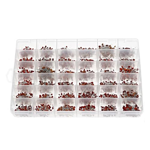 3600pcs/lot 1PF-100nF Ceramic Capacitor Assortment Kit 10PF 22PF 33PF 47PF 100PF 330PF 470PF 1NF 10NF 47NF 50V Capacitors set Capacitance Meters 3600pcs/lot 1PF-100nF Ceramic Capacitor Assortment Kit 10PF 22PF 33PF 47PF 100PF 330PF 470PF 1NF 10NF 47NF 50V Capacitors set Capacitance Meters von LEDVXFSVY