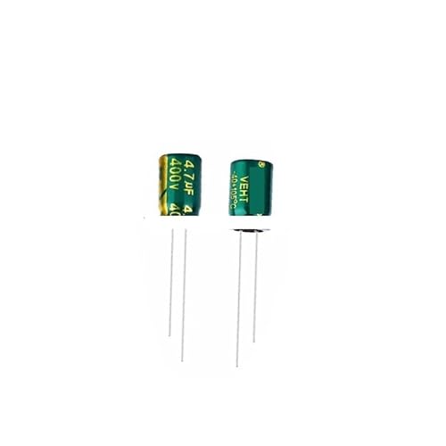 500PCS Electrolytic Capacitor 400V 4.7UF 400V4.7UF 4.7UF High Frequency Low Resistance 8 * 12mm 8x12mm Capacitance Meters von LEDVXFSVY