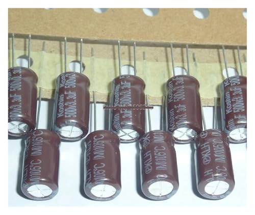 50pcs 3.3uF 500V KLH Series 8x12mm Low Impedance 500V 3.3uF 450V Aluminum Electrolytic capacitor Capacitance Meters von LEDVXFSVY
