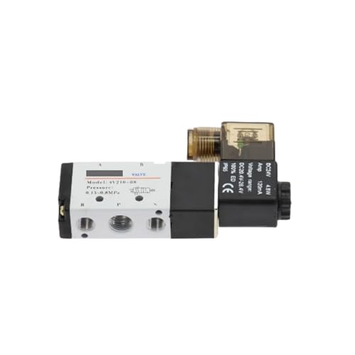 AC220V 4.8W 3/8PT 2 Position 5 Way Air Solenoid Pneumatic Valve 4V310-10 von LEDVXFSVY