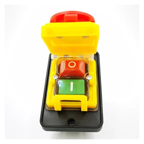 CK5-11 AC250V 6-Pin Start Stop No Volt Release Push Button Switch Common to woodshop and Metalwork Machines CK5-11 AC250V 6-Pin Start Stop No Volt Release Push Button Switch Common to woodshop and Metalwork Machines von LEDVXFSVY