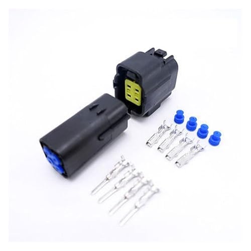 LEDVXFSVY 10 Sets AMP Four Pins Way 1.8 Male Female Auto Connector LEDVXFSVY 10 Sets AMP Four Pins Way 1.8 Male Female Auto Connector von LEDVXFSVY