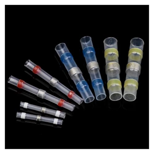 LEDVXFSVY 100PCS Heat Shrink Solder Sleeves Connectors 26-10 AWG Electrical Heat Shrinkable Terminals 4 Sizes LEDVXFSVY 100PCS Heat Shrink Solder Sleeves Connectors 26-10 AWG Electrical Heat Shrinkable Terminals 4 Sizes von LEDVXFSVY