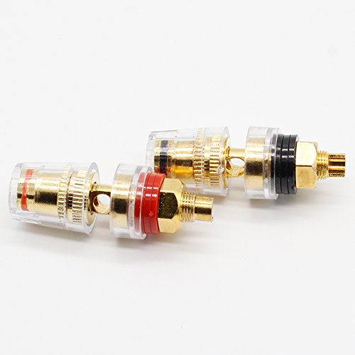 LEDVXFSVY 1Pair Speaker Cable Amplifier Terminal Binding RBS Connector Coverter LEDVXFSVY 1Pair Speaker Cable Amplifier Terminal Binding RBS Connector Coverter von LEDVXFSVY