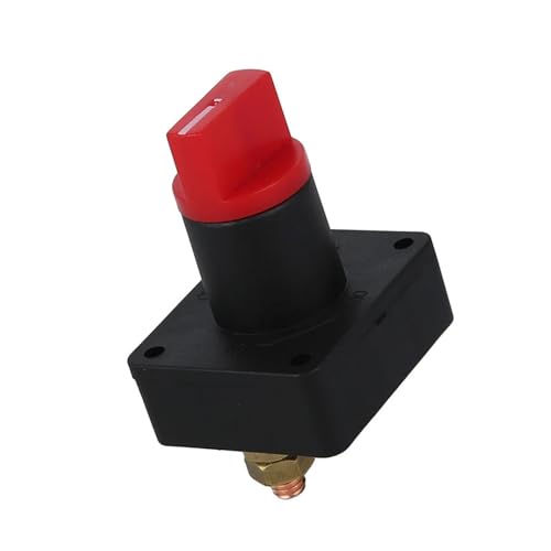 LEDVXFSVY 1pc 100A Battery Isolator Isolation Switch Disconnect Power Cut Off Kill Switches for RV Boat Car Truck Auto Yacht LEDVXFSVY 1pc 100A Battery Isolator Isolation Switch Disconnect Power Cut Off Kill Switches for RV Boat Car Truck Auto Yacht von LEDVXFSVY