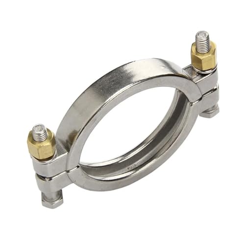 LEDVXFSVY 2" K64 Stainless Steel 304 Tri Clamp High Pressure Clamp Tri Fitting for Homebrew LEDVXFSVY 2" K64 Stainless Steel 304 Tri Clamp High Pressure Clamp Tri Fitting for Homebrew von LEDVXFSVY