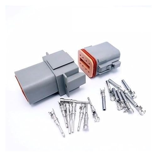 LEDVXFSVY 3 Sets DT06-8S DT04-8P Eight Pins Male Female Auto Connector LEDVXFSVY 3 Sets DT06-8S DT04-8P Eight Pins Male Female Auto Connector von LEDVXFSVY