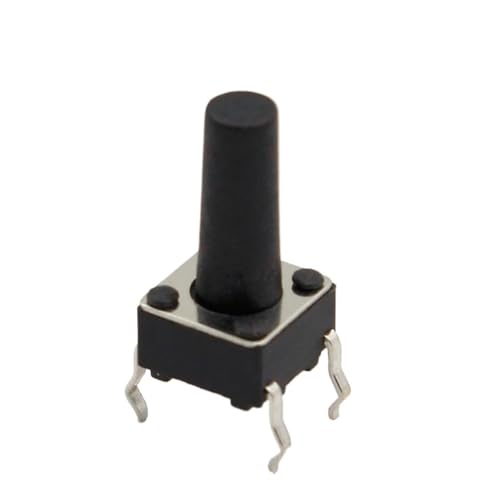 LEDVXFSVY 50pcs/Lot 6x6x12MM 4PIN G95 Tactile Tact Push Button Switch Direct Self-Reset von LEDVXFSVY