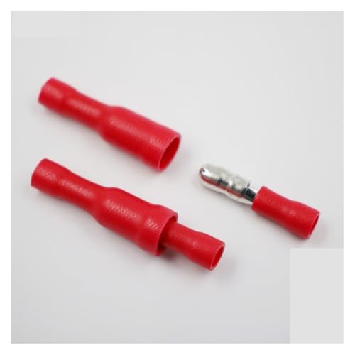 LEDVXFSVY 50pcs Red Male Female Insulated Connector Crimp Terminals Wiring Cable FRD1.25-156 FRD1-156 MPD1.25-156 MPD1-156 LEDVXFSVY 50pcs Red Male Female Insulated Connector Crimp Terminals Wiring Cable FRD1.25-156 FRD1-156 MPD1.25-156 MPD1-156 von LEDVXFSVY