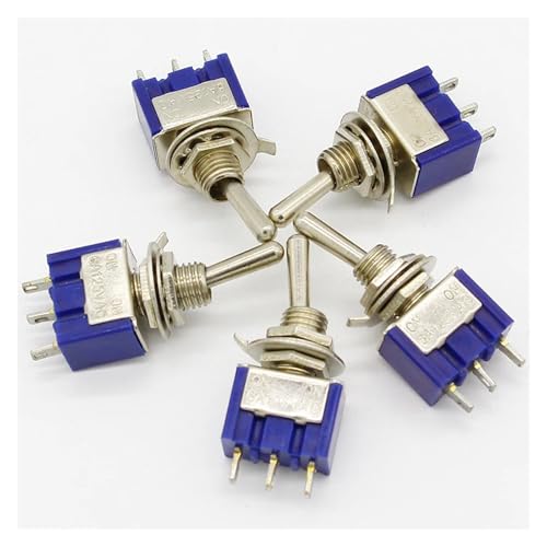 LEDVXFSVY 5pcs/Lot MTS-102 3-Pin G107 SPDT ON-ON 6A 125V 3A250VAC Toggle Switches LEDVXFSVY 5pcs/Lot MTS-102 3-Pin G107 SPDT ON-ON 6A 125V 3A250VAC Toggle Switches von LEDVXFSVY