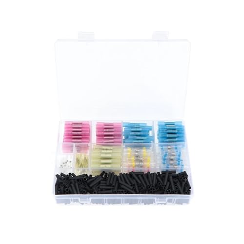 LEDVXFSVY 640PCS Assorted Heat Shrink Connectors Solder Wire Connectors + Heat Shrink Butt Crimp Connectors Set LEDVXFSVY 640PCS Assorted Heat Shrink Connectors Solder Wire Connectors + Heat Shrink Butt Crimp Connectors Set von LEDVXFSVY
