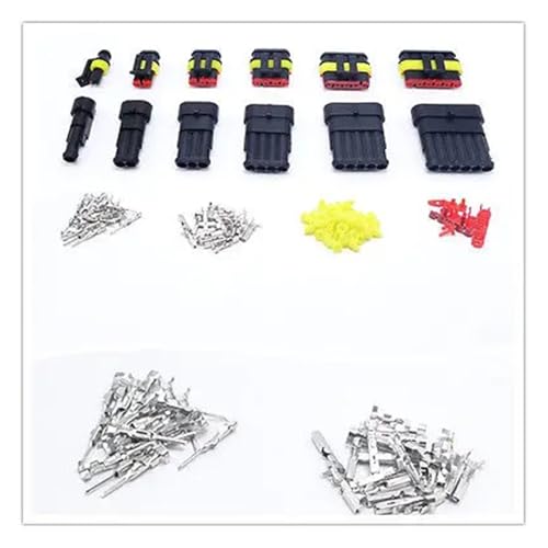 LEDVXFSVY AMP Connectors 1+2+3+4+5+6 Pins Electrical Wire Connectors von LEDVXFSVY