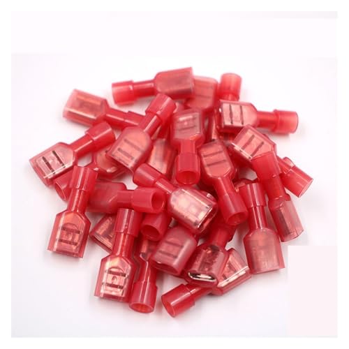 LEDVXFSVY FDFN1-187 FDFN1.25-187 Brass Female Insulated Spade Joint Cable Wire Connector 100PCS 0.5-1.5mm2 22-18AWG FDFN LEDVXFSVY FDFN1-187 FDFN1.25-187 Brass Female Insulated Spade Joint Cable Wire Connector 100PCS 0.5-1.5mm2 22-18AWG FDFN von LEDVXFSVY