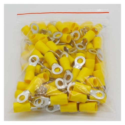 LEDVXFSVY RV5.5-5 Yellow Ring Insulated terminal Cable Crimp Terminal 100PCS/Pack Suit 4-6mm2 Cable Wire Connector RV5-5 RV LEDVXFSVY RV5.5-5 Yellow Ring Insulated terminal Cable Crimp Terminal 100PCS/Pack Suit 4-6mm2 Cable Wire Connector RV5-5 RV von LEDVXFSVY