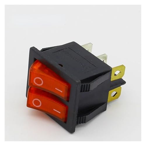 LEDVXFSVY Rocker Switch,Boat Switch 6pins with lamp ON/Off von LEDVXFSVY