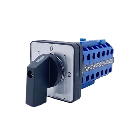 LW26-20/6 Cam Switch Panel Mounting Power Rotary Changeover 5 Positions 24 Terminals Screws Silver LW26-20/6 Cam Switch Panel Mounting Power Rotary Changeover 5 Positions 24 Terminals Screws Silver von LEDVXFSVY