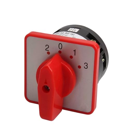LW6-1/C303 Panel 5A 1 Pole 4 Position Control electronic starter Circuit Changeover Rotary Cam Switch von LEDVXFSVY