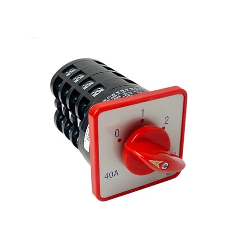 Manual electronic starter 3 Position Rotary Switch 4 Pole 7.5kw 40A Changeover Cam Selector HZ5-40/7.5 M08 Manual electronic starter 3 Position Rotary Switch 4 Pole 7.5kw 40A Changeover Cam Selector HZ5-40/7.5 M08 von LEDVXFSVY