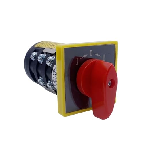 Reset Momentary 3 Positions Manual Transfer Rotary Cam Switch 10A Three Poles HZ5B-10/3 B005 von LEDVXFSVY