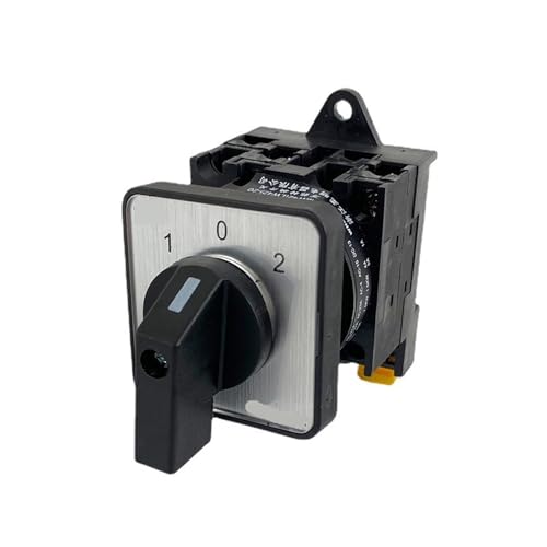 Rotary Cam Switch DIN Rail Mounting 3 Position 2 Poles 690V 20A Selector Changeover Control Circuit Dual Power YMW42-20/2 Rotary Cam Switch DIN Rail Mounting 3 Position 2 Poles 690V 20A Selector Changeover Control Circuit Dual Power YMW42-20/2 von LEDVXFSVY