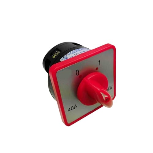 Rotary switch 2 position silver contacts transfer cam switch 7.5kw 40A 1 level HZ5-40/7.5 L01 Rotary switch 2 position silver contacts transfer cam switch 7.5kw 40A 1 level HZ5-40/7.5 L01 von LEDVXFSVY
