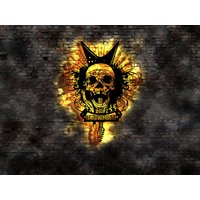 Heavy Metal Led Wandbild Schild No Tattoo Aufkleber Autoaufkleber Gitarre Album Leuchtschild Logo Buch Firmenschild von LEDWandbilder