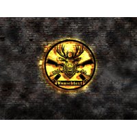 Jagd Led Wandbild Jäger No Aufkleber Revier Buch Fernglas Flinte Jagdmesser Sign Leuchtschild Werbung Neon Deko Poster Bild Plakat von LEDWandbilder
