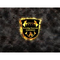 Led Skyline Freiwillige Feuerwehr Mit Wunschtext Led Skyline Freiwillige Feuerwehr Mit Wunschtext von LEDWandbilder