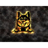 Shiba Inu Autoaufkleber Geschirr Bild Welpen Welpe No Aufkleber Buch Zucht von LEDWandbilder