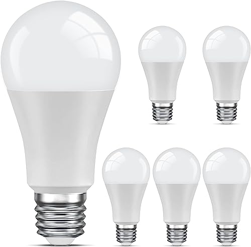 LEDYA 13W E27 LED Birne Warmweiss, 1200LM Super Hell E27 LED Lampe ersetzt 100 Watt, 3000K Warmweiß A60 Edison Glühbirne, 220° Abstrahlwinker, nicht dimmbar, 6er-Pack von LEDYA