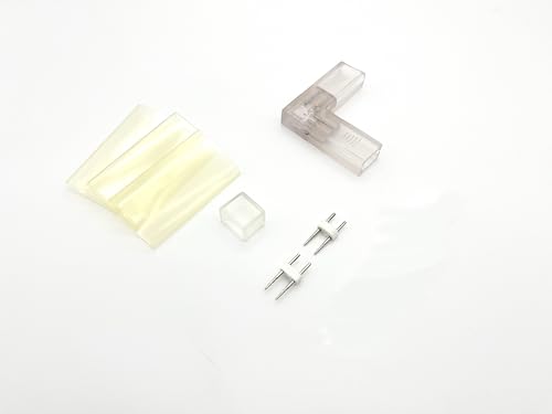LEDZEIT - Profi Serie - Verbinder L, PVC transparent. NUR für den auf dieser Seite angegebenen LED-Neon Flex, NICHT kompatibel mit LED Lichtschlauch und LED Strip LEDZEIT - Profi Serie - Verbinder L, PVC transparent. NUR für den auf dieser Seite angegebenen LED-Neon Flex, NICHT kompatibel mit LED Lichtschlauch und LED Strip von LEDZEIT