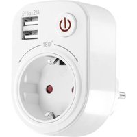 LEDmaxx 106649 Zwischensteckdose mit USB von LEDmaxx