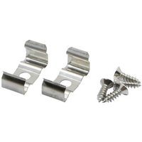 Ledmaxx - LCV11 LEDconnect Befestigungsclips (flach) 2er Set Edelstahl von LEDmaxx